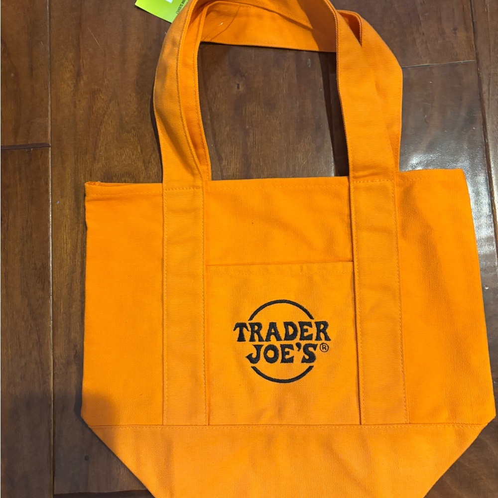 Trader Joe’s Halloween Orange Tote Bag